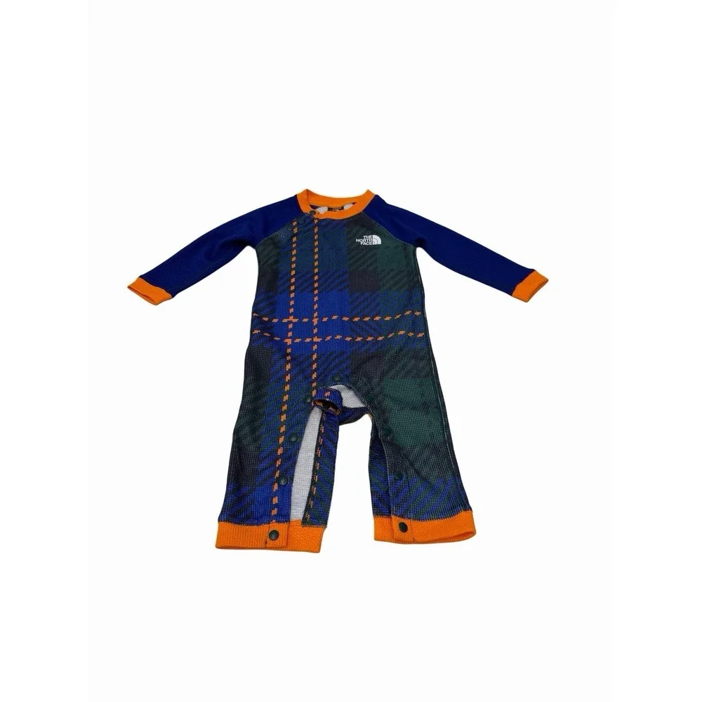 North Face Baby Waffle Base Layer One-Piece 6-12 Month